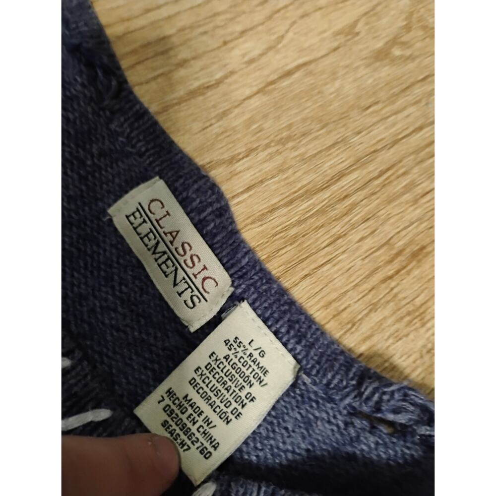 Vintage Classic Elements Holiday Cardigan - Picture 2 of 5
